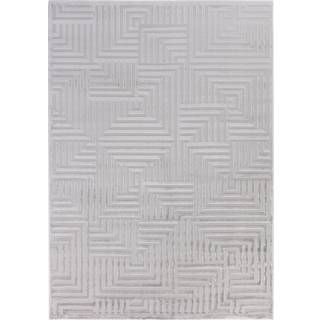 Sahara Indendørs tæppe 3D - Sølv - 240x340
