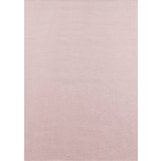 Sky Kortluvet tæppe Ensfarvet - Rosa - 240x340