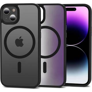 iPhone 15 Tech-Protect Magmat Bagside Cover - MagSafe Kompatibel - Mat Sort