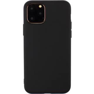 iPhone 15 Pro Max Mat Fleksibel Plastik Cover - Sort