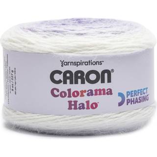 Caron Colorama Halo Cake Caron Lavendel Frostgarn - 2 pakke med 8 oz/226,79 g - 71% akryl 18% nylon 11% polyester - #5 volumins - 60 meter til s