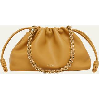 Loewe Flamenco Medium leather clutch - orange - One Size