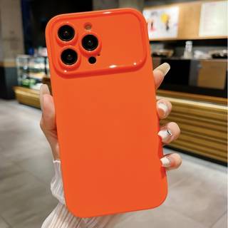 Slim-Fit TPU Telefon Taske Cover til iPhone 15 Taske - Orange