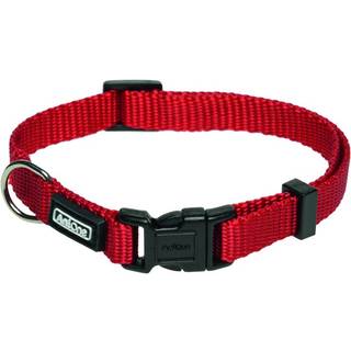 Nylonhalsbånd Classic Rød
