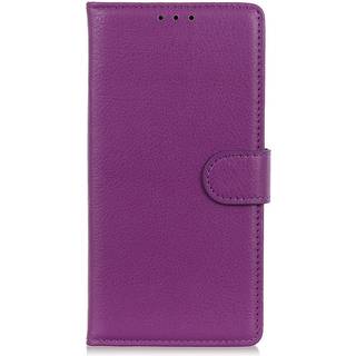 Samsung Galaxy A05s Litchi Læder Flip Cover m. Pung - Lilla