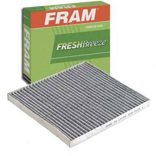 Fram Fresh Breeze Cabin Air Filter med arm & hammerbagepulver CF10709 til udvalgte Hyundai og Kia Vehicles White