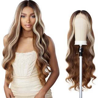 Sensationnel Butta Lace Front Wig - Natural For -plukket h?rgr?nseh?ndbundet HD Gennemsigtig blonder 5 tommer dyb del med Babyhair - Butta Unit 3