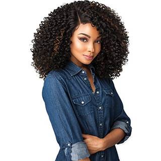 Sensationnel Synthetic Lace Front Wig Empress Edge Curls Kinks & Co Show Stopper (1B)