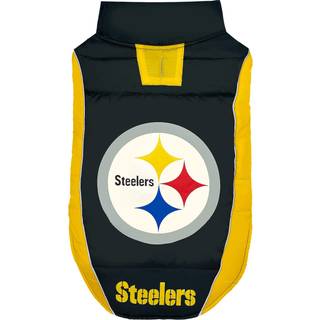 Pets First Pets NFL Licensed Dog & Cat Vest Pet Puffer Dunfrakke Team Color Large US