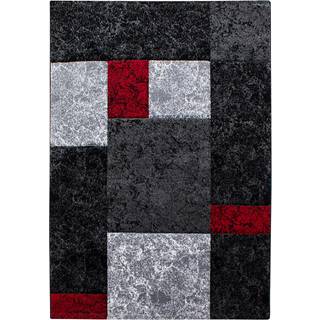 Hawaii Kortluvet tæppe Ternet - Rød - 240x340