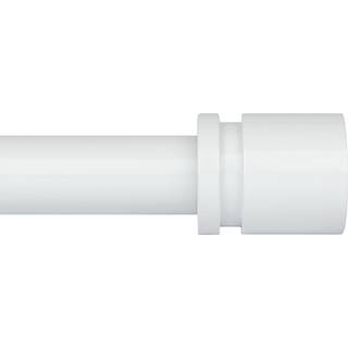 Byondeth gardinst?nger til vinduer 16 til 48 eller 60 tommer Maks. justerbar l?ngde 1 tomme diameter vinduesgardinstang med aluminium endeh?tte h