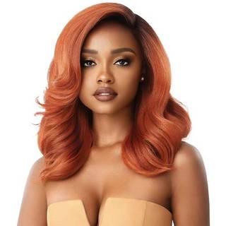 Outre Neesha Soft & Natural Synthetic Swiss Lace Front Wig Neesha 202 (Drffsunbrn)