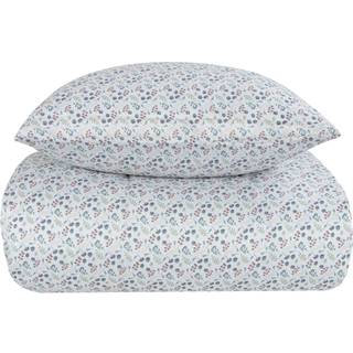 Sengetøj dobbeltdyne - 200x220 cm - Potpuri blue - 100% Bomuldssatin - By Night sengesæt