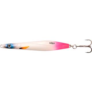 Sölv Spirr 12 cm / 22g Gennemløbsblink UV Pink Tail