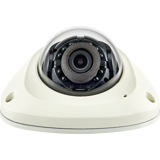 Hanwha Vision Dome Kamera XNV-6022RM 3,6mm Überwachungskamera mit 2 Megapixel Auflösung. professionelle Kamera für außen - weiß