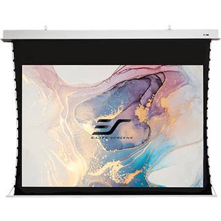 Elite Screens Evanesce Tab Tension 16:10 loft forsænket motoriseret projektorlærred | 35 cm. Top-Dro