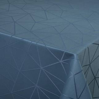 Engholm Damaskdug Tilde Ø180 cm, Blå