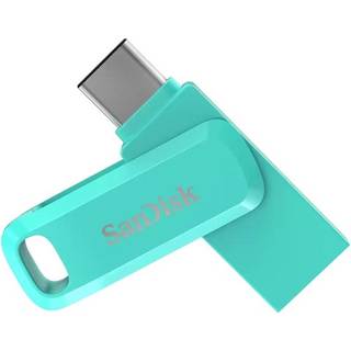 SanDisk Ultra Dual Drive Go - Absintgrøn - 256GB - USB Stick