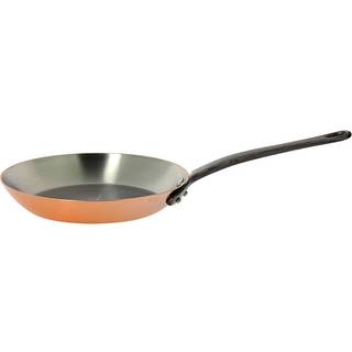 de Buyer Prima Matera Kupfer-Pfanne 24 cm induktionsgeeignet - Gusseisengriff - Kupfer
