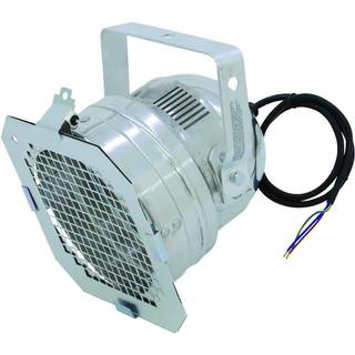 Eurolite PAR-56 Spot Short with Cable sil fåøjepå kabel kort sølv med øje få på