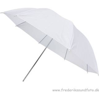 Caruba 80cm Hvid Studio paraply