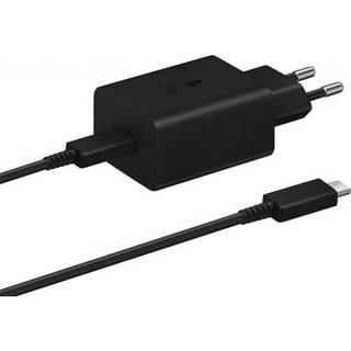 Samsung Hurtig rejseoplader og USB-C-kabel EP-T1510EBE - 15W - Bulk - Sort