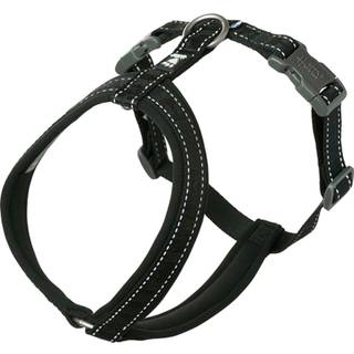 Hurtta ECO Casual Y-hundesele - Dark Grey - 80-90 cm