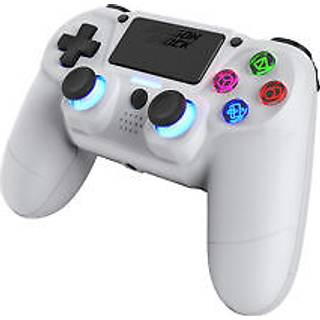 DRAGONSHOCK Wireless Controller Mizar for PS4 White - Wireless Controller - Sony PlayStation 4