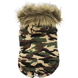 Camouflage Hundejakke - Størrelse 30