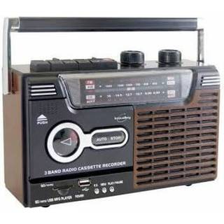 AM FM RADIO K7 SPELARE - INOVALLEY - RK10N