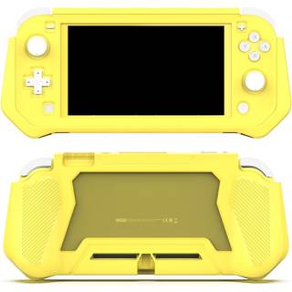 Nintendo Switch Lite 360° Plastik Cover m. Skærmbeskyttelse - Gul