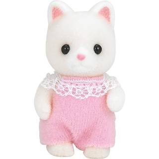 Sylvanian Families Epoch Doll [Silk Cat Baby] Ni-89 St Mark Certified for Ages 3 och Up Toy Doll House Sylvanian Families Epoch