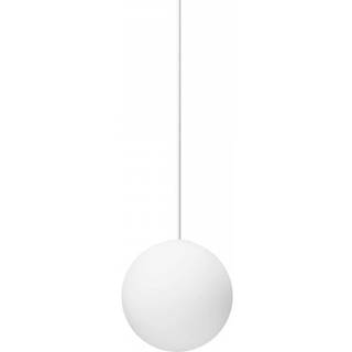 Ideal Lux Mapa pendellampe, Ø 10 cm, opalglas, kugle