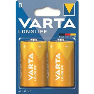 VARTA LONGLIFE D-batterier LR20 2 stk