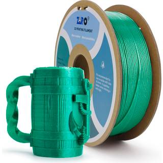 Ziro Pla Glitter Filament 1,75 mm 3D-printerfilament Pla-Diamond Series 1,75 1 kg (2,2 lbs) Dimensionel n?jagtighed +/- 0,05 mm diamantgr?n