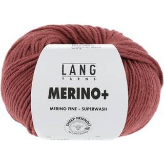 Lang Yarns Merino+ 287 Indhold: 100% Superwash Merinould Vægt/længde: 50 g = 90 meter Anbefalede pinde: 4,5-5,5 mm. Strikkefasthed: 10 x 10 cm = 17 m x 24 p Vask: Finvask 30ºC / Brug aldrig skyllemiddel / Tørres fladt .