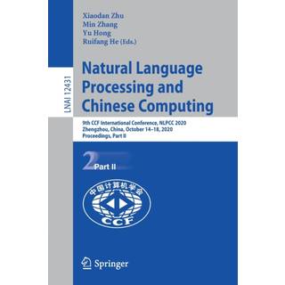 Natural Language Processing and Chinese Computing
