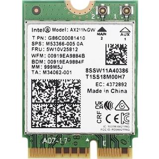 Intel AX211 Wi-Fi 6E + BT 5.3 / M.2 2230 / Without vPro