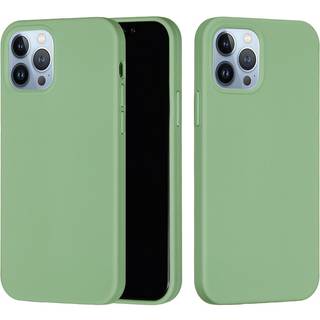 iPhone 15 Pro Max Liquid Silikone Bagside Cover - Mintgrøn