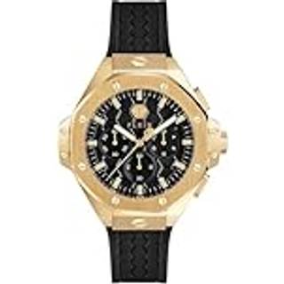 Philipp Plein PWPSA0124 Chrono Royal Sort/Gummi Ø42 mm