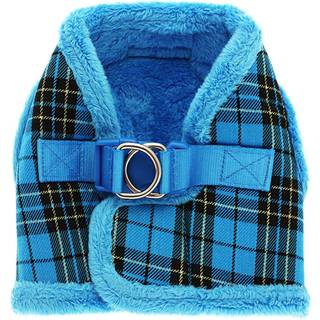 Urban Pup Luxury Harness - Blue Tartan / XS