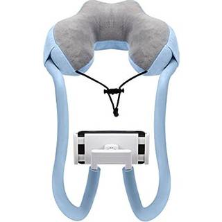 MoKo nakkestativ og pude til telefon - fleksibelt nakkearm med 360 drejning til 4–11 enheder, håndfri komfort