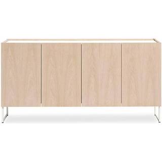 Skovby SM404 skænk - hvidolieret eg