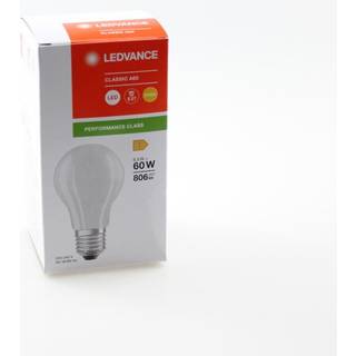 Ledvance Classic LED E27 Pære filament matt 6.5W 806lm - 827 ekstra varm hvid | erstatter 60W