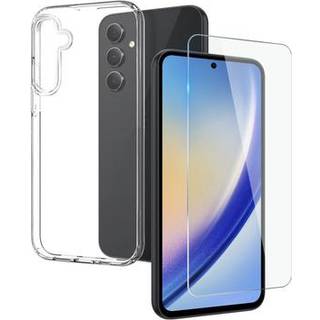 Samsung Galaxy A55 Northjo 2-i-1 Beskyttelsessæt - Klar