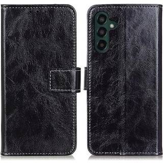 Samsung Galaxy A55 Pung Taske med Magnetisk Lukning - Sort
