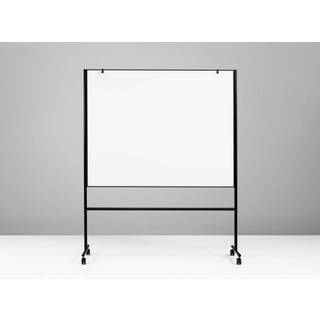 Lintex ONE whiteboard dobbeltsidet på hjul 200x120cm sort