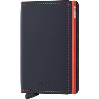 Secrid Slim Wallet Matte Nightblue & Orange