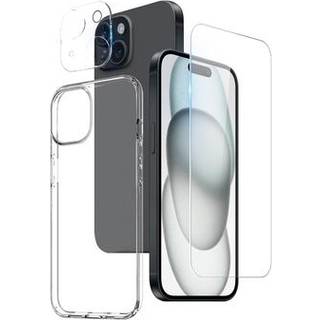 iPhone 15 Northjo 3-i-1 Beskyttelsessæt