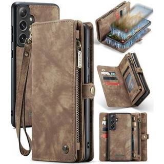 Samsung Galaxy S24+ Caseme 008 2-i-1 Multifunktionel Pung - Brun
